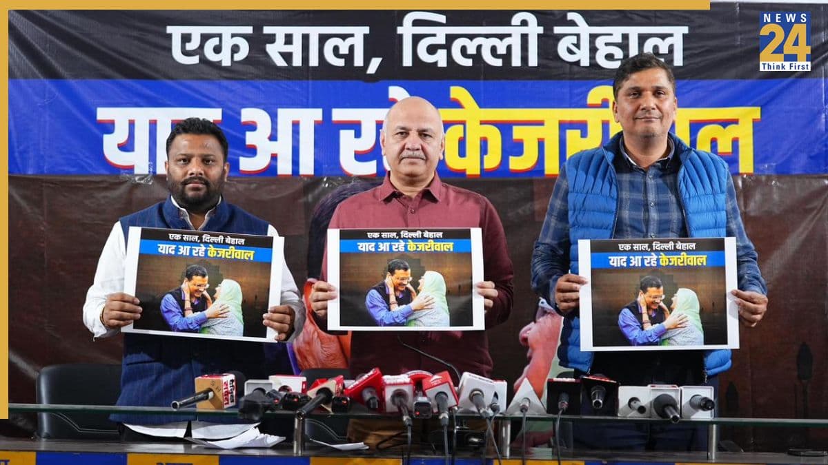 दिल्लीवालों के साथ फर्जीवाड़े का रहा भाजपा सरकार का एक साल- मनीष सिसोदिया