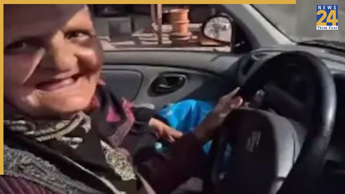 90 साल की ‘दादी’ ने ट्रैफिक में दिखाई दमदार ड्राइविंग, वीडियो हुआ वायरल