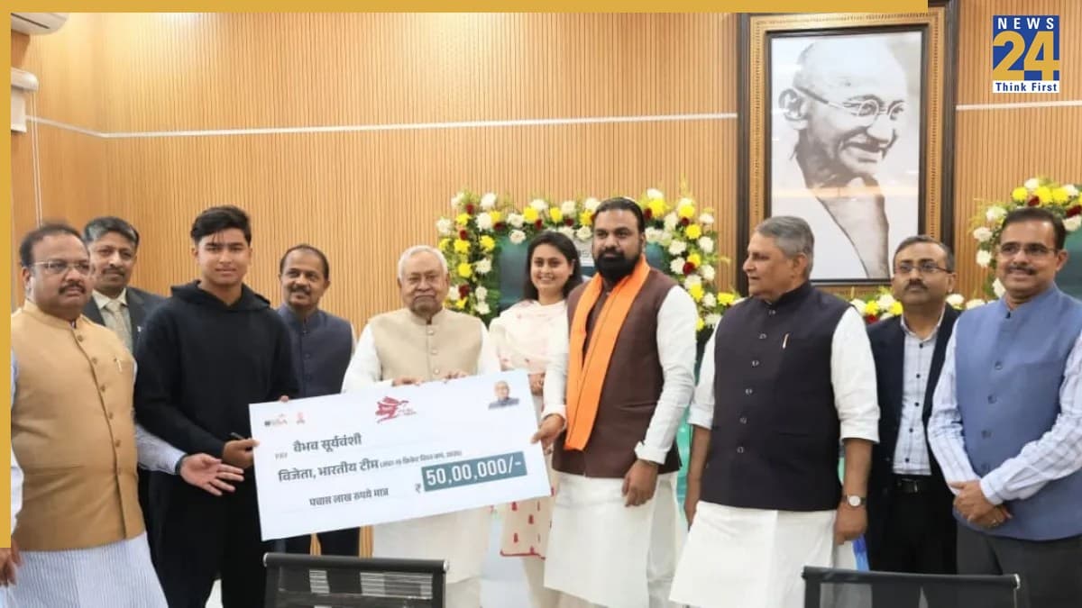 14 वर्षीय वैभव सूर्यवंशी को बिहार सरकार ने कर दिया मालामाल, छोटी सी उम्र में मिली कार 
