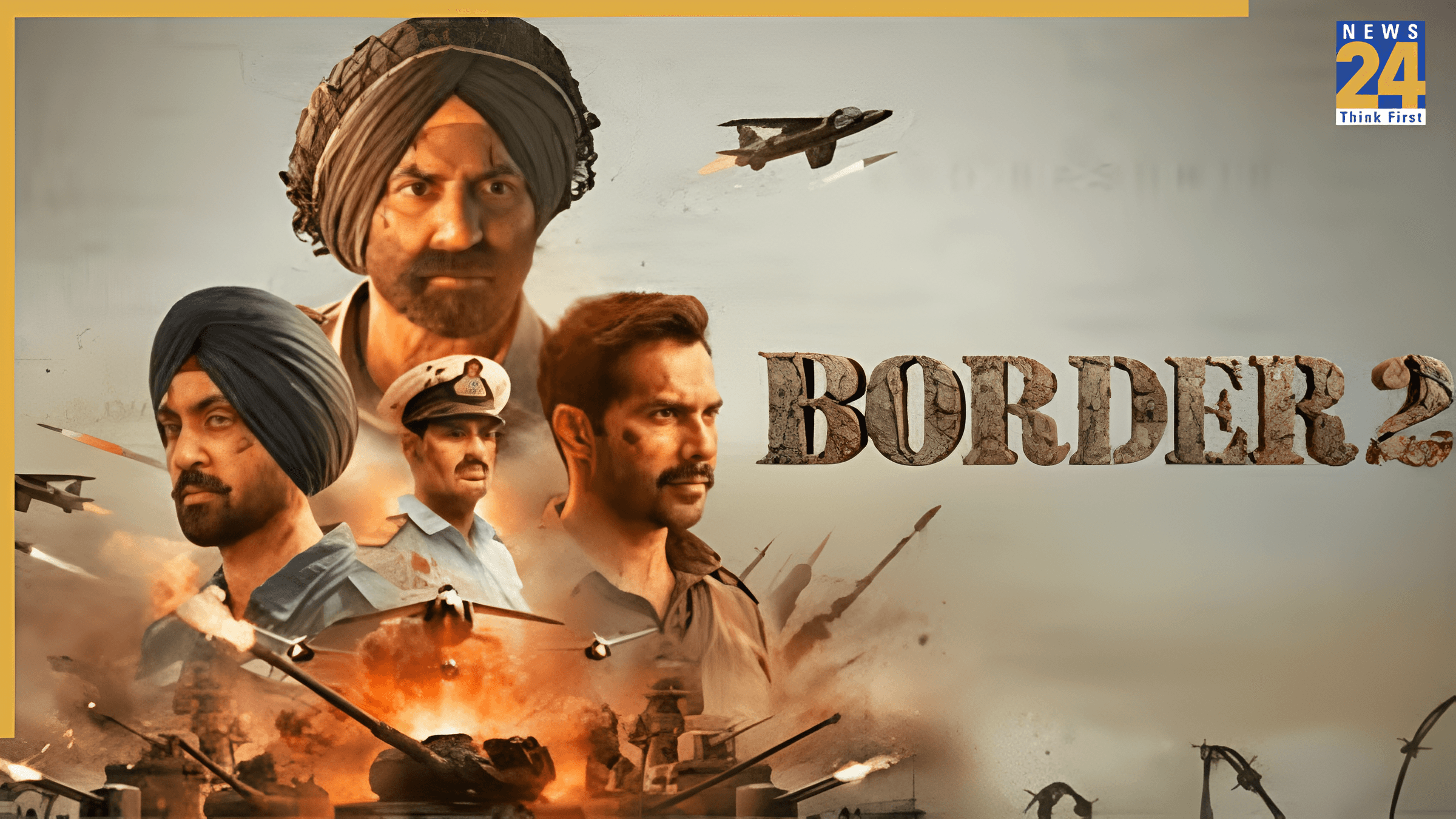 Border 2 Box Office Collection Day 13: सनी देओल का दूसरे हफ्ते नहीं दिखा जलवा, तेजी से गिरी 'बॉर्डर 2' की कमाई, कमाए महज इतने करोड़