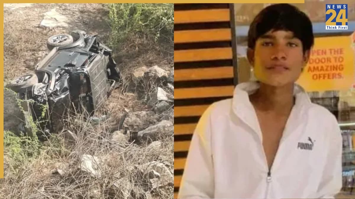 फरीदाबाद में स्टंट करते समय खाई में गिरी थार, 15 साल के लड़के की मौत