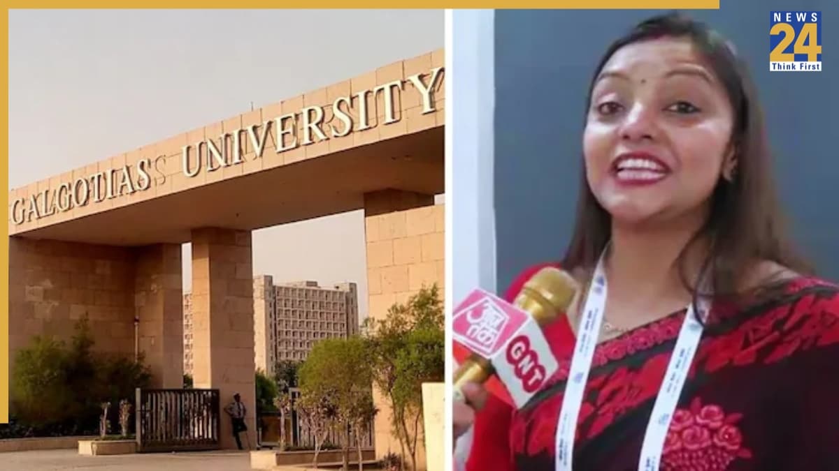 गलगोटिया यूनिवर्सिटी ने रोबोट विवाद के लिए प्रोफेसर पर फोड़ा ठीकरा, कहा- कैमरे पर आने के जोश में…
