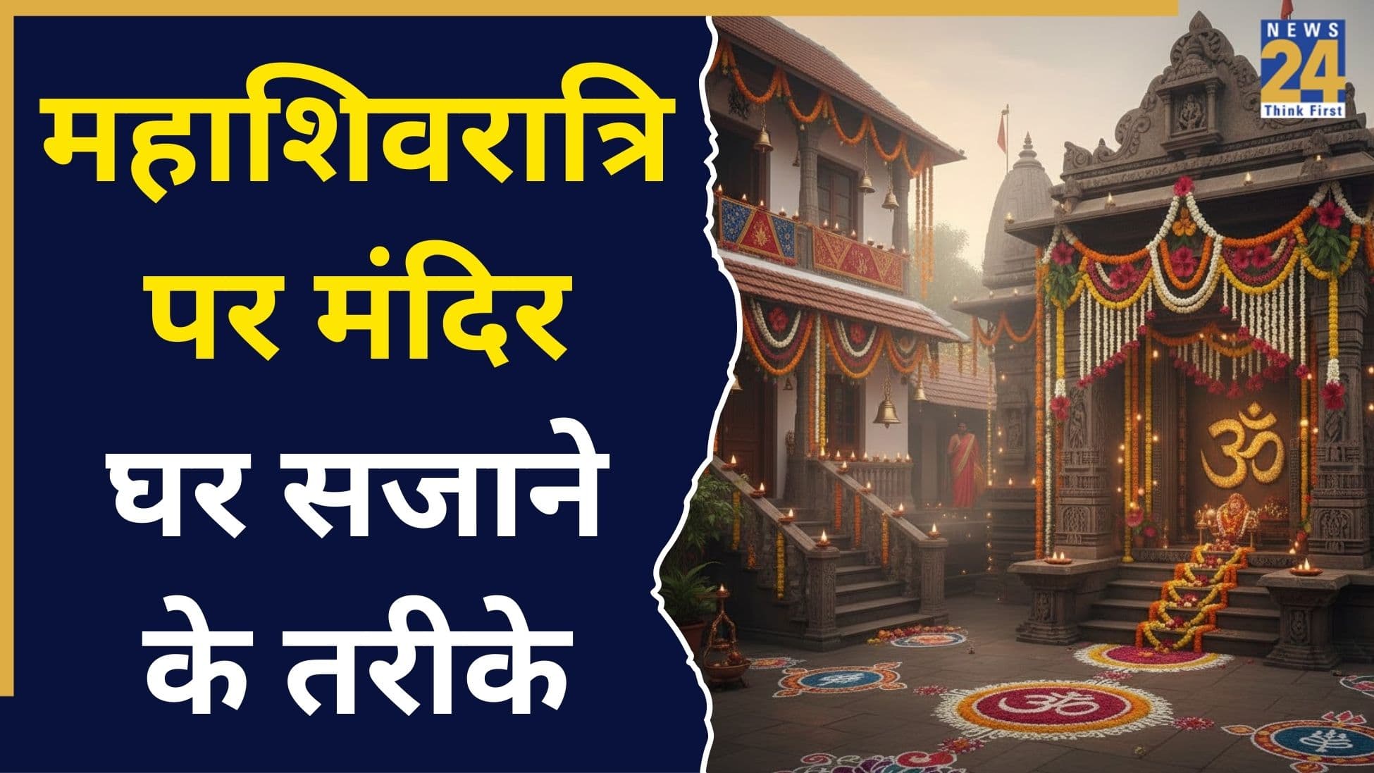 Mahashivratri Puja Temple Decoration: महाशिवरात्रि पर मंदिर को कैसे सजाएं? यहां जानिए 5 आसान तरीके, सस्ते में हो जाएगा आपका काम