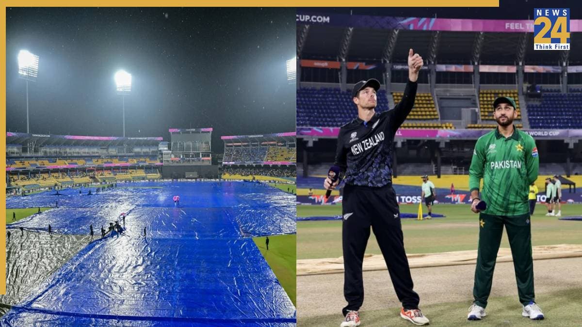 PAK vs NZ T20 WC 2026 Highlights: बारिश के कारण रद्द हुआ पाकिस्तान-न्यूजीलैंड सुपर-8 का मुकाबला, दोनों टीमों को मिला 1-1 अंक