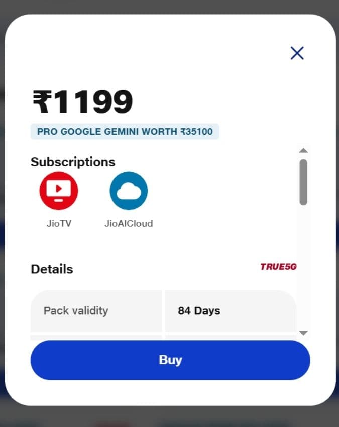 जियो के एक्स्ट्रा बेनेफिट्स