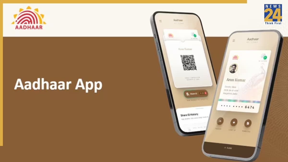 Aadhaar app on your smartphone