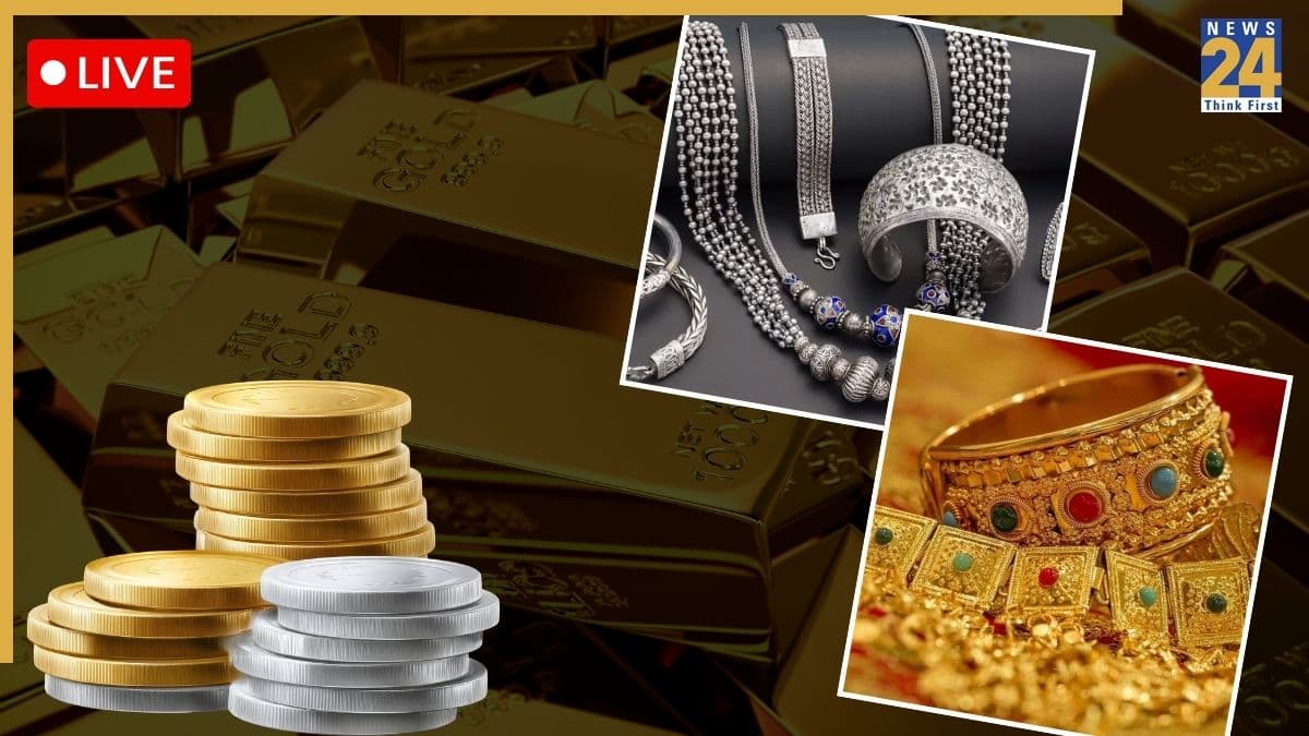 Gold Silver Price Live: 40 साल की सबसे बड़ी गिरावट के बाद संभले सोना चांदी; MCX पर सोना 4% तो चांदी 5.5% उछली