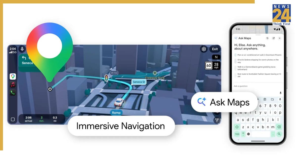 'पास में फोन चार्ज कहां करूं?' अब Google Maps से पूछिए, तुरंत मिलेगा जवाब, ऐप में आया 10 साल का सबसे बड़ा अपडेट