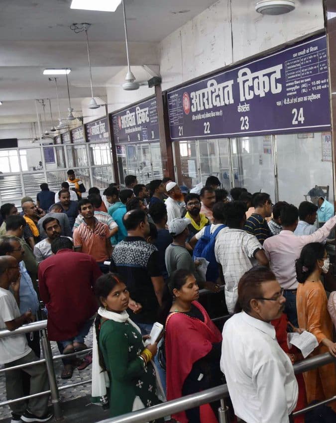 रेलवे टिकट कैंसिलेशन