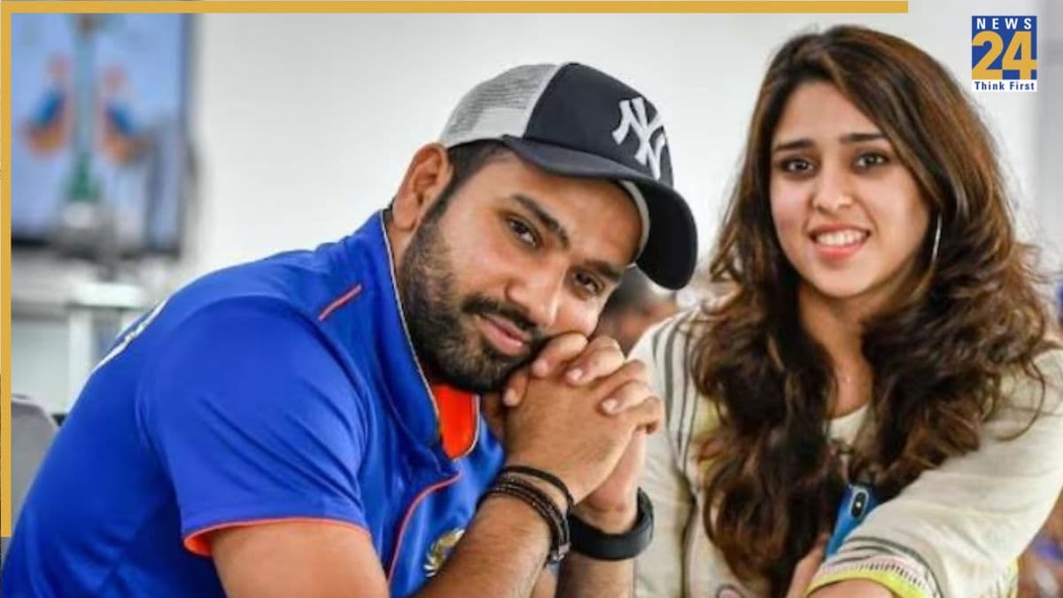 आखिर किस बात को लेकर सीरियस हुए रोहित शर्मा और रितिका सजदेह? टीम इंडिया की जीत के बीच कपल का वीडियो वायरल