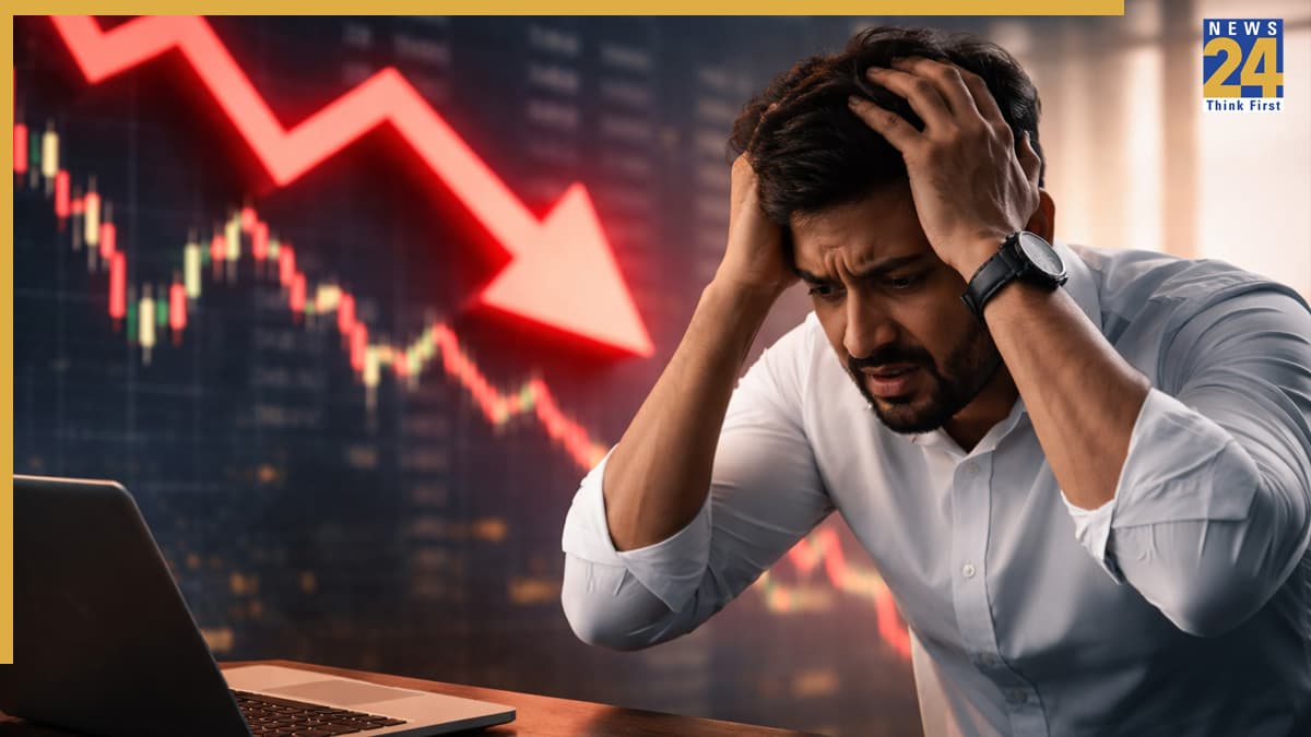 Stock Market Crash: सेंसेक्‍स 1950 अंक टूटा, Nifty 22500 के नीचे, क्‍यों ग‍िर रहा बाजार? जानें