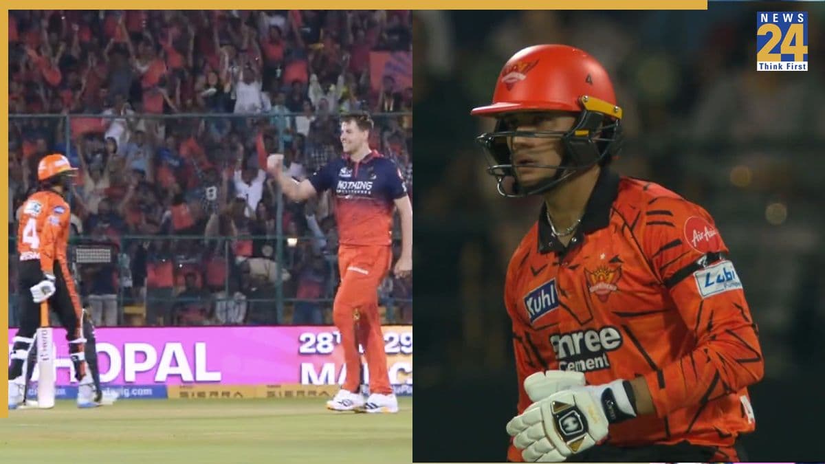IPL 2026 के पहले मैच में फ्लॉप हुई अभिषेक-ट्रेविस की जोड़ी, RCB के नए गेंदबाज ने मचाया कोहराम!
