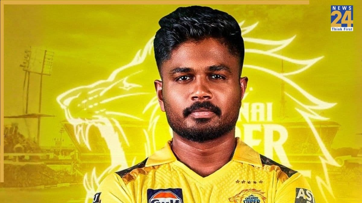 Sanju Samson CSK Logo