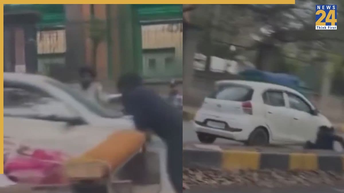 जनकपुरी में ट्रैफिक कांस्टेबल को कार से टक्कर मारकर घसीटा, आरोपी गिरफ्तार