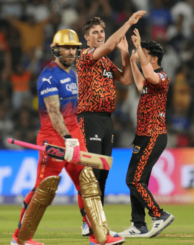 चिन्नास्वामी के मैदान पर होगा RCB vs SRH