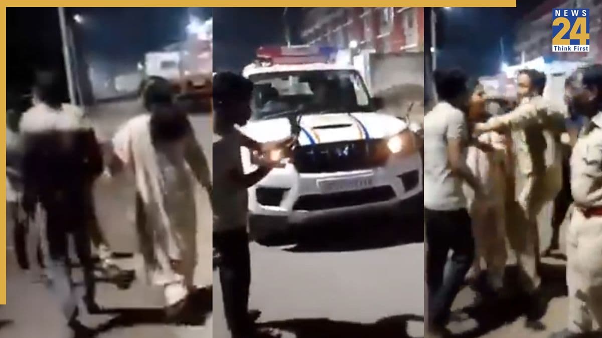 उन्नाव में चेकिंग के दौरान एआरटीओ ने ड्राइवर को मारा थप्पड़, VIDEO VIRAL