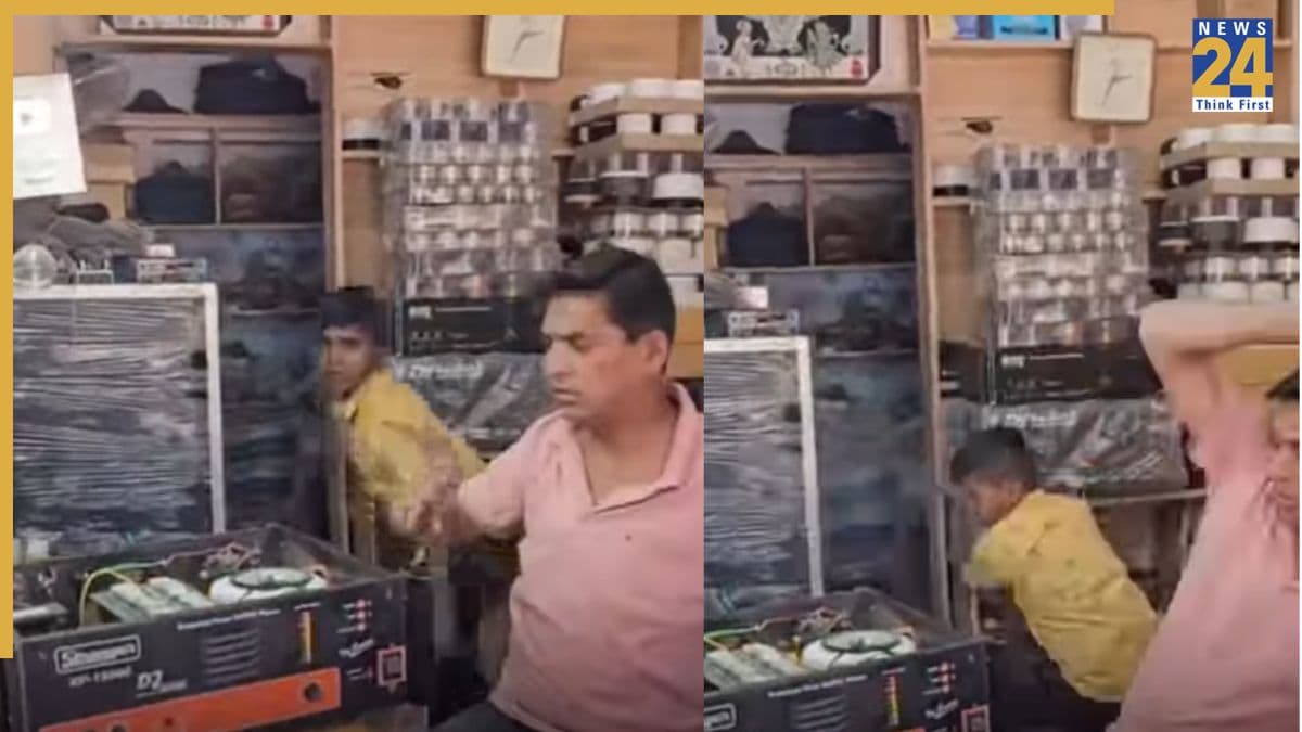 खराब साउंड सिस्टम से अचानक बजने लगा गाना, मैकेनिक भी रह गया हैरान
