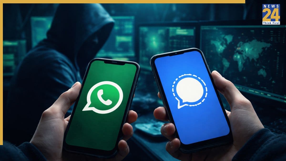 WhatApp and Signal WhatApp and Signal
