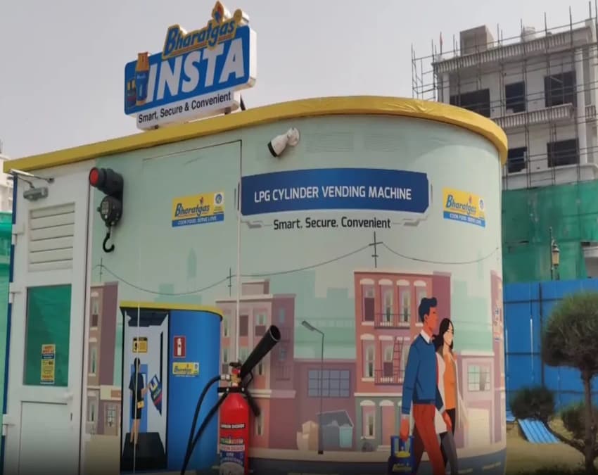 LPG ATM कहां-कहां लगाए हैं?