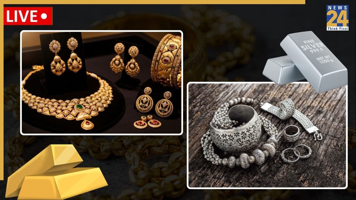 Gold Silver Rate Crash 24 March : सोने चांदी में गिरावट जारी; जानें कहां तक गिर सकते हैं सोने चांदी के भाव