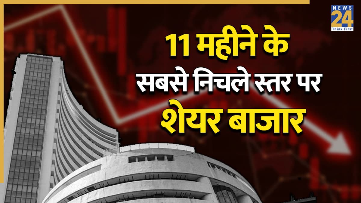 शेयर मार्केट में मचा हाहाकार, सेंसेक्स 2300 अंक टूटा, एक झटके में साफ हो गए 15 लाख करोड़ रुपये