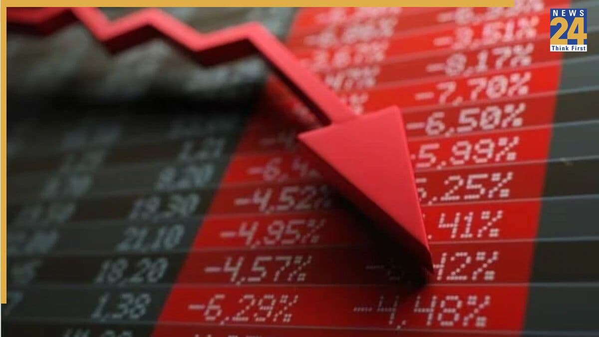 Share Market Today: दिन के हाई से 600 पॉइंट गिरा सेंसेक्स, निफ्टी 24100 के करीब