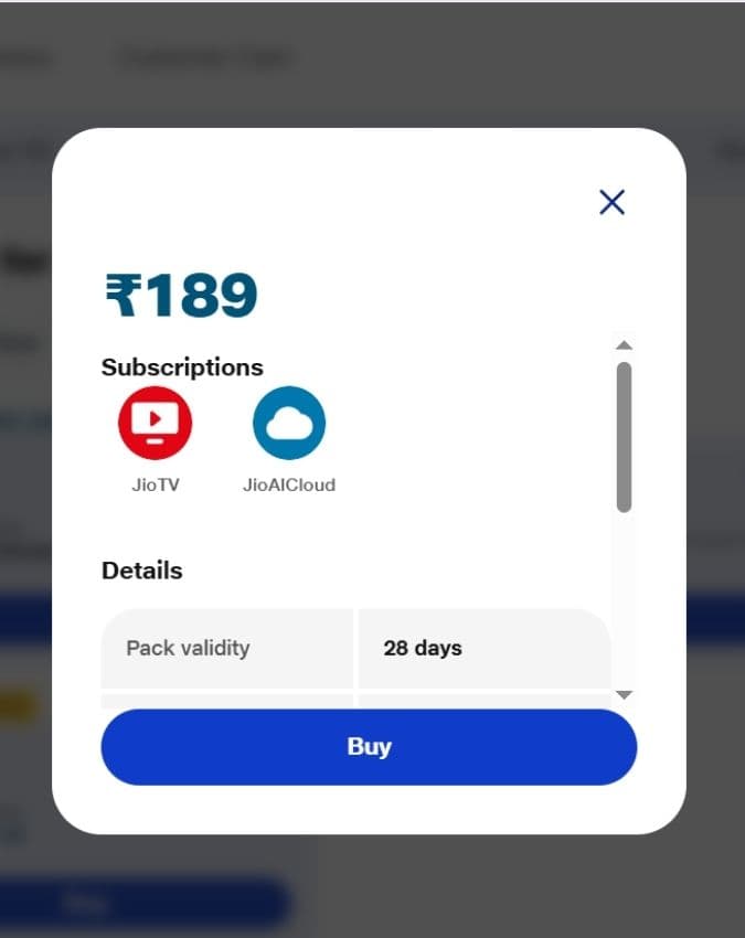 189 रुपये में 28 दिन की वैलिडिटी, अनलिमिटेड कॉलिंग