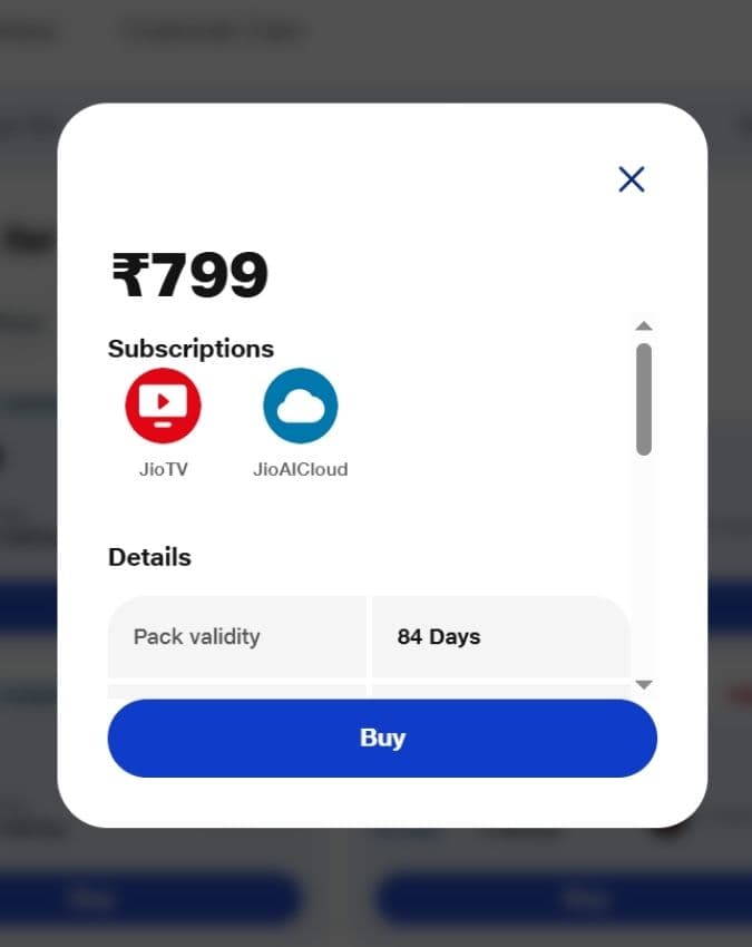 ₹799 प्लान में AI का खास ऑफर