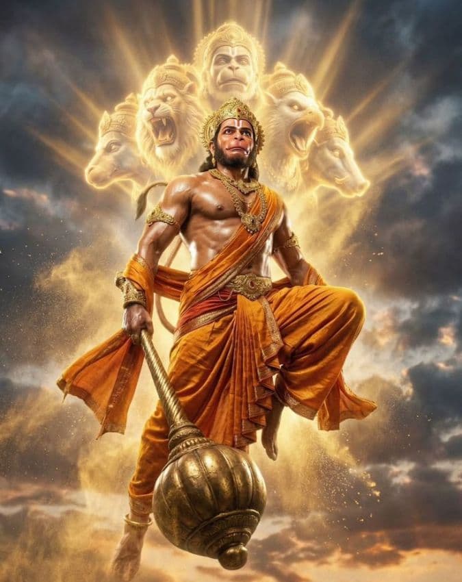 दूसरे भाग में हनुमान जी का रोल