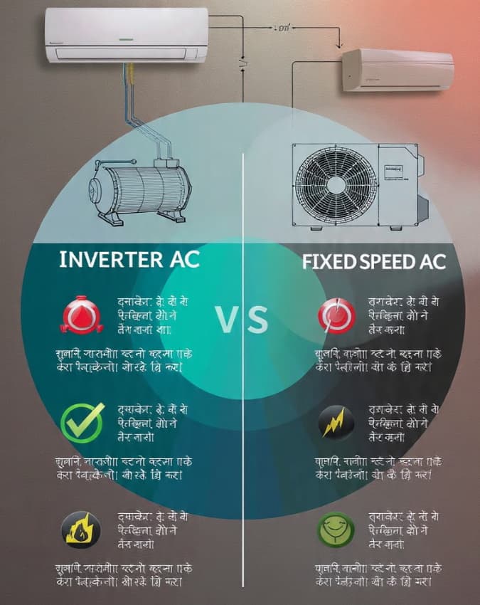 इन्वर्टर AC खरीदें या फिर फिक्स्ड स्पीड