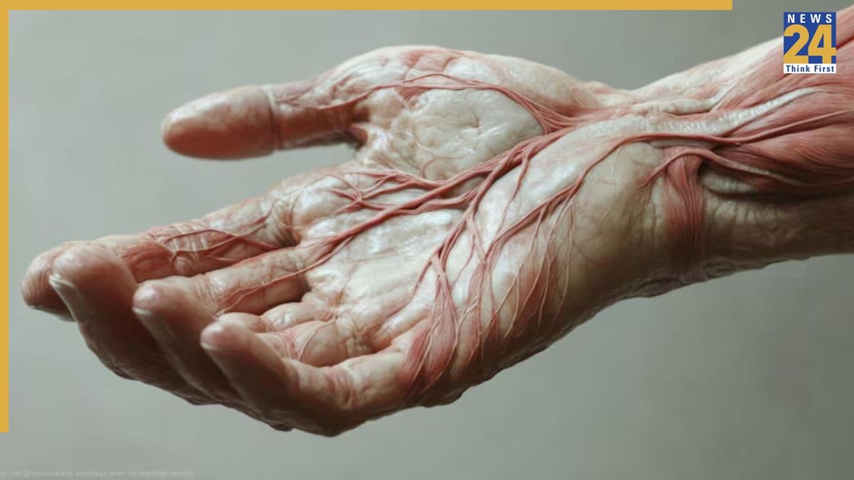 reasons for visible veins in hands