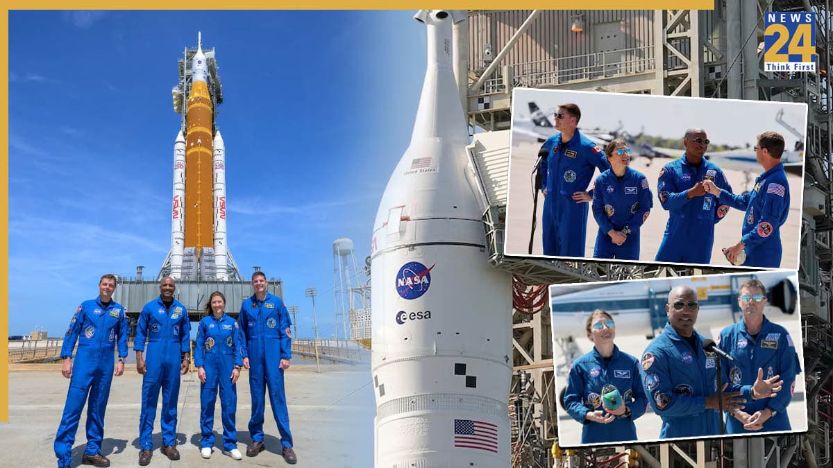 Artemis-II Moon Mission: नासा के मून मिशन की लॉन्चिंग आज, 53 साल बाद चंद्रमा की कक्षा में जाएंगे 4 अंतरिक्ष यात्री