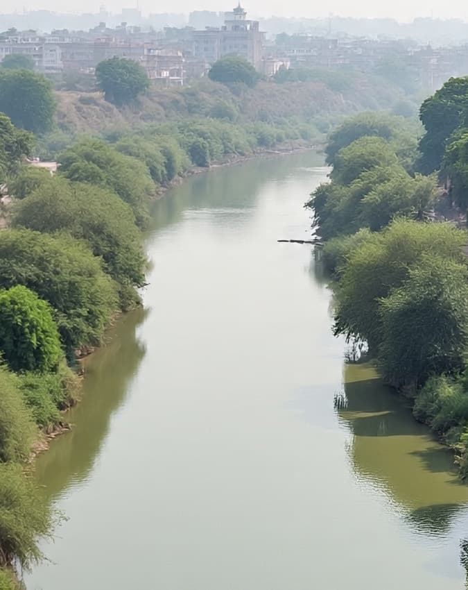 नदी की वजह से इलाके में लौटी जिंदगी