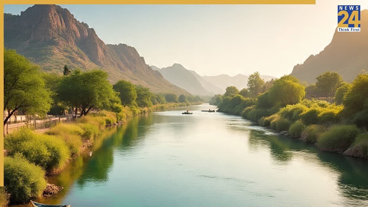 Arvari river shortest India