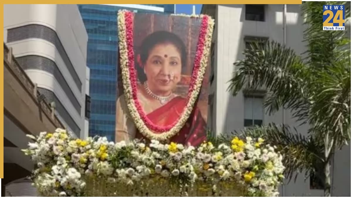 Asha Bhosle funeral