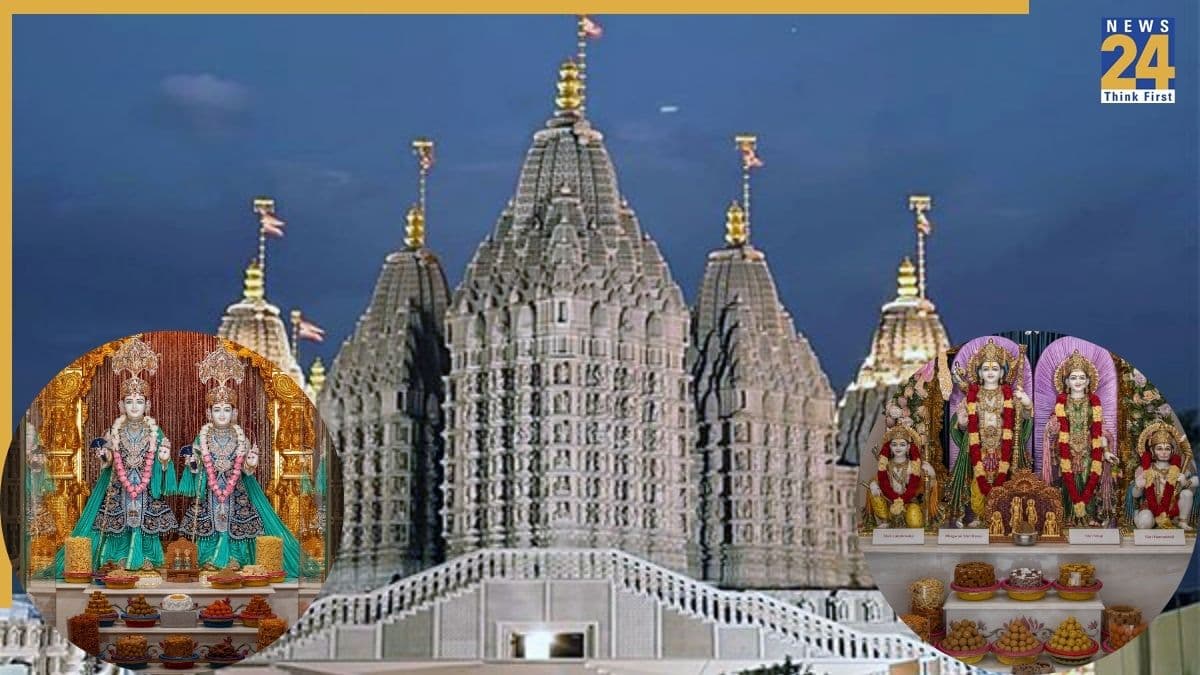BAPS Hindu Mandir Front