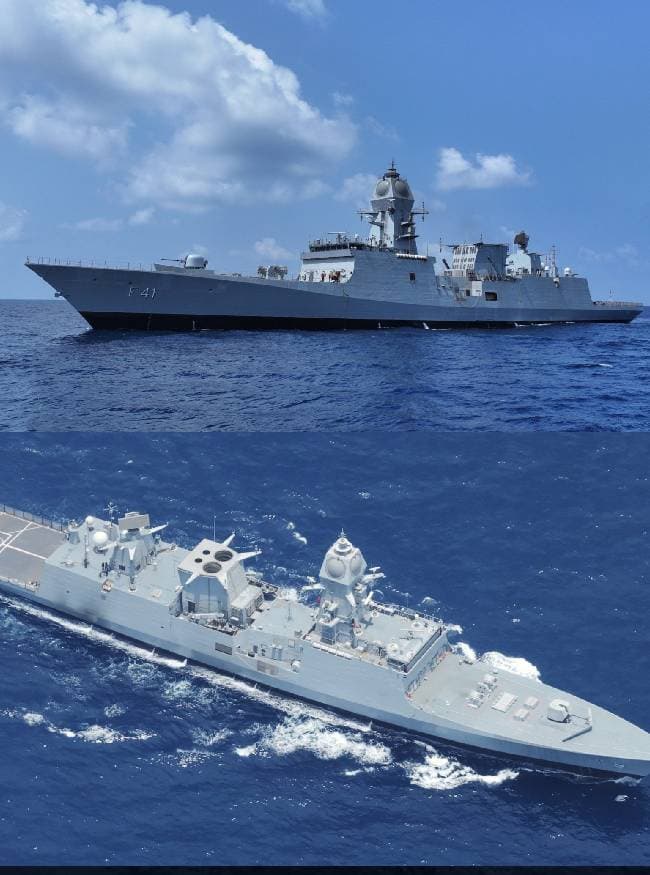 INS तारागिरी का वजन 1700 हाथियों के जितना