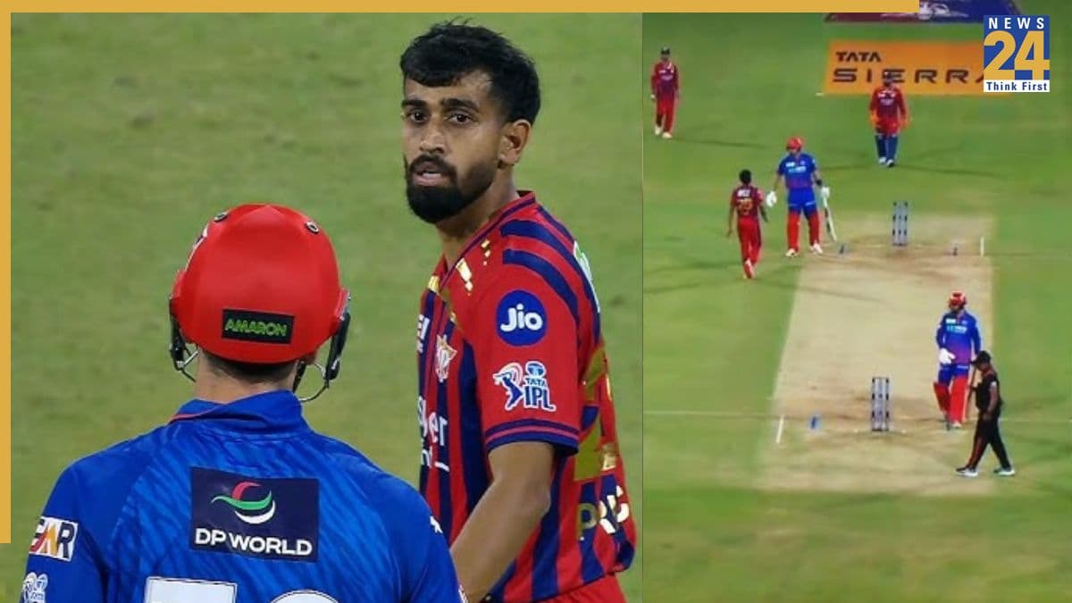 IPL 2026 में 'ड्रामा', LSG-DC के खिलाड़ियों के बीच हुई तीखी नोकझोंक! कलेश का VIDEO वायरल