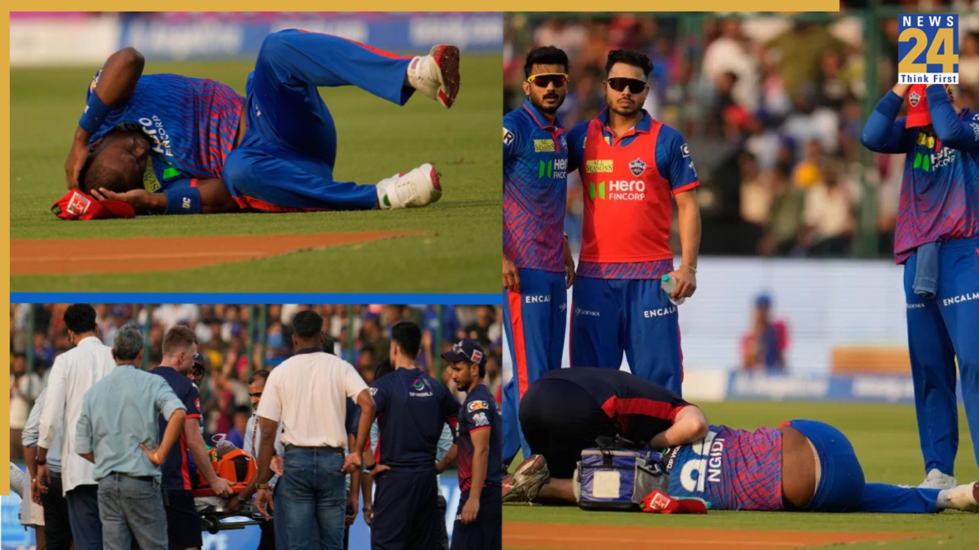 VIDEO: लाइव मैच में लुंगी एनगिडी के साथ दिल दहला देने वाला हादसा! चोट पर IPL ने दिया बड़ा अपडेट