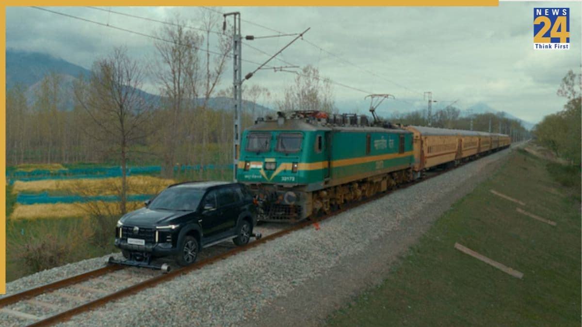 406 टन की ट्रेन खींच गई ये SUV! लॉन्च से पहले ही किया कारनामा, देख रह जाएंगे दंग