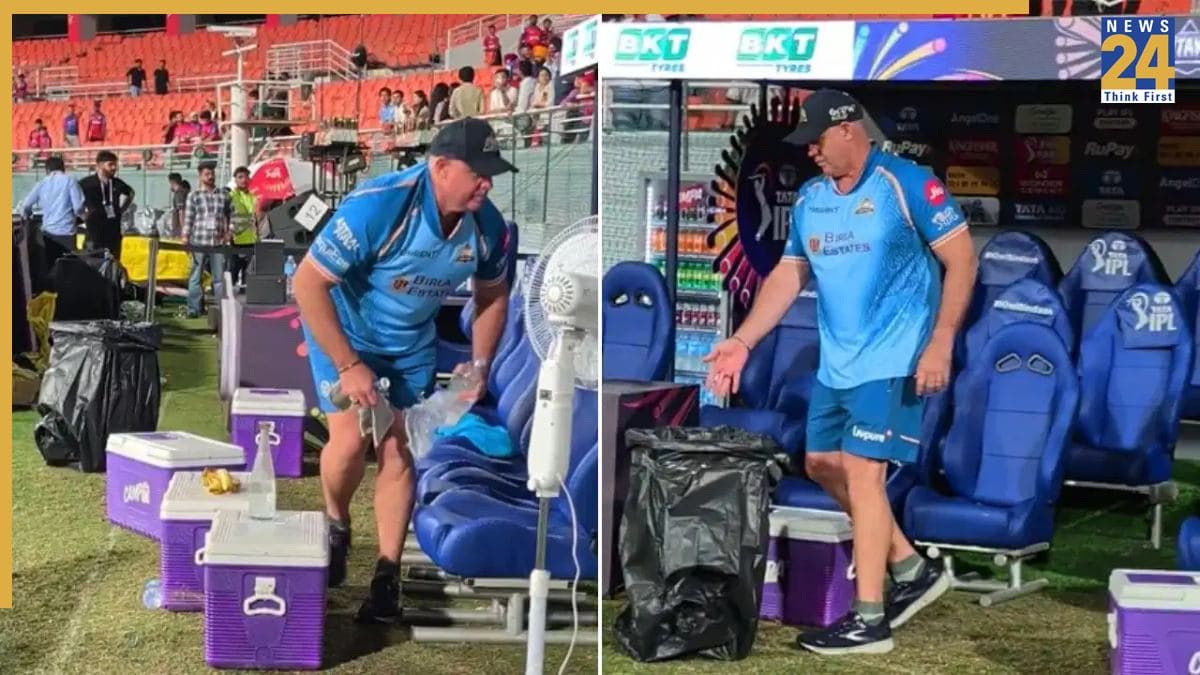 IPL 2026 में अपनी टीम का कचरा साफ करते हुए नजर आए मैथ्यू हेडन, सोशल मीडिया पर वायरल हुआ Video