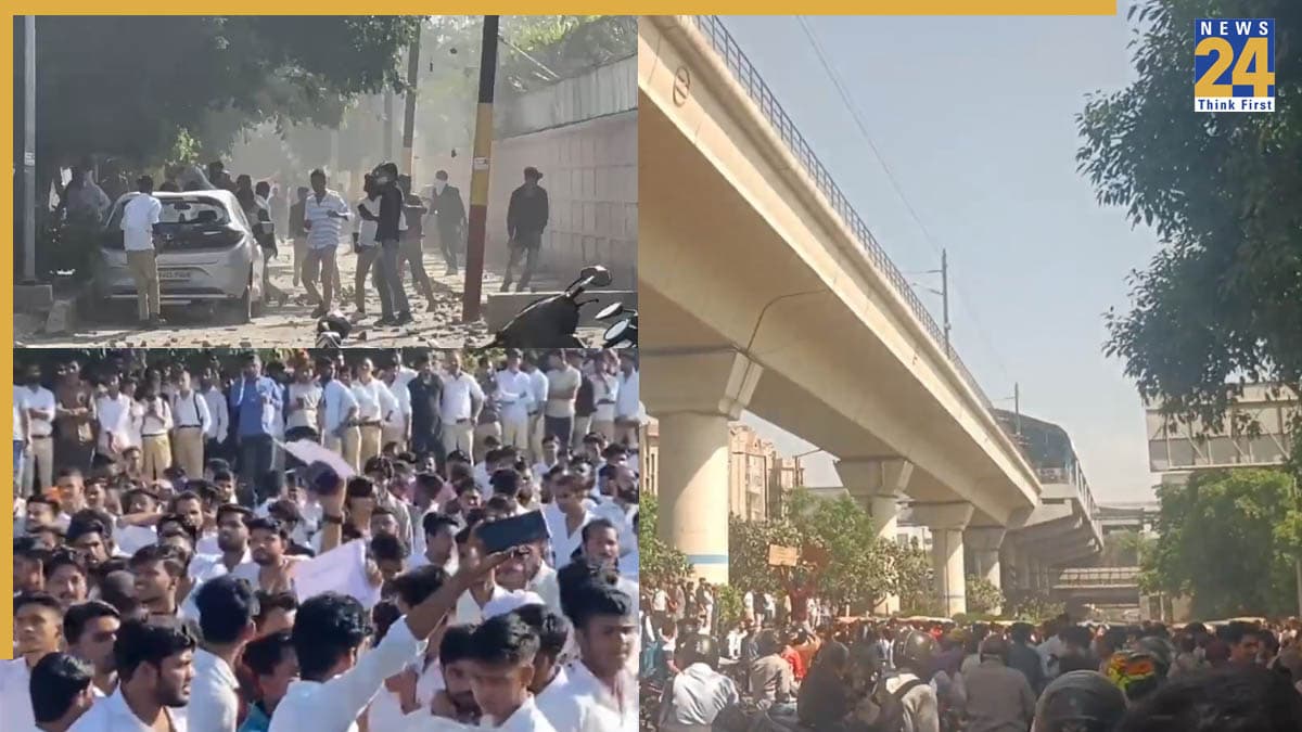 Noida-Greater Noida Workers Protest