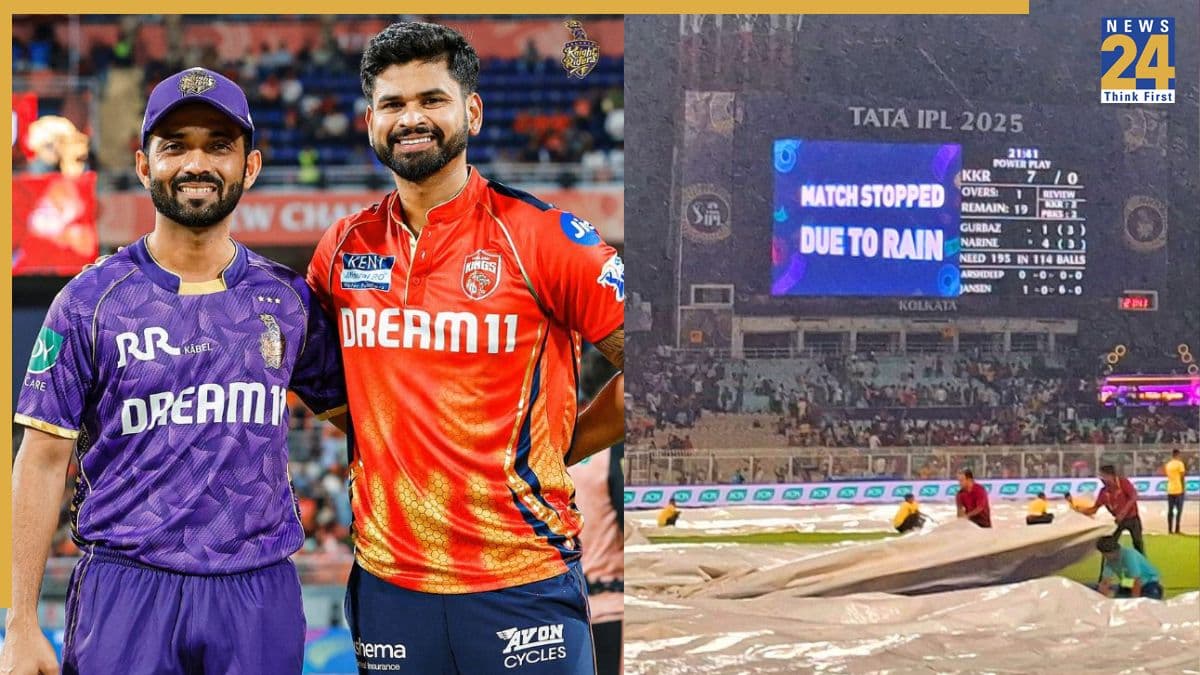 PBKS vs KKR Rain