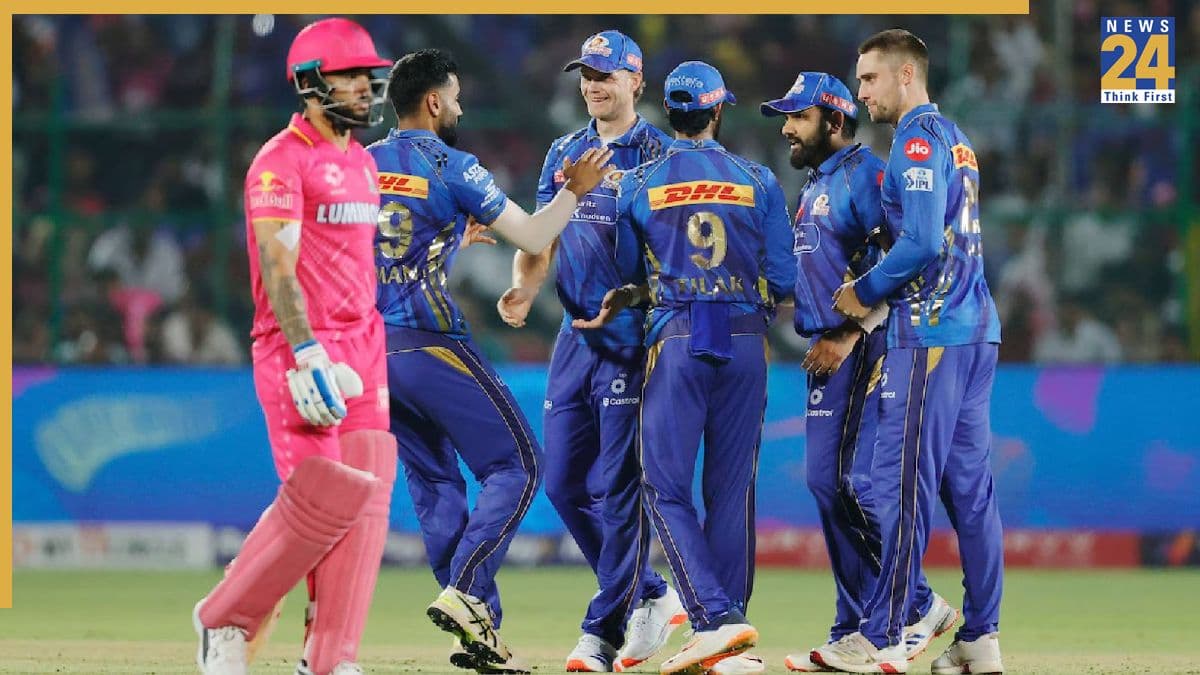 RR vs MI: धमाकेदार कमबैक करने उतरेगी मुंबई इंडियंस, देखें पूरा स्क्वाड, पिच रिपोर्ट और मौसम का हाल