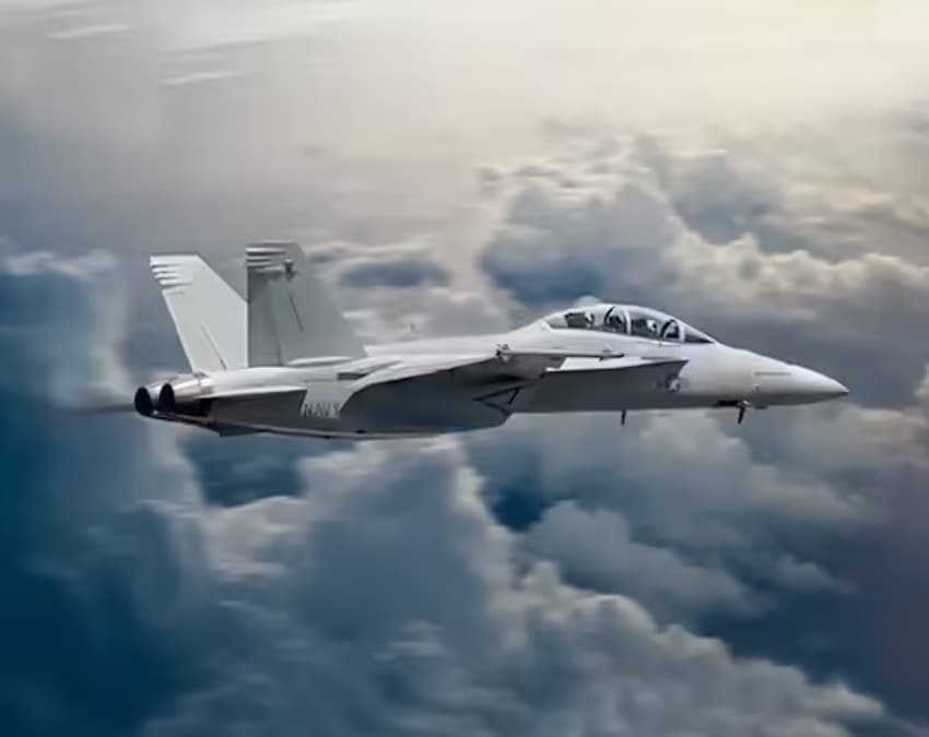 USA का बोइंग FA-18 सुपर हॉर्नेट