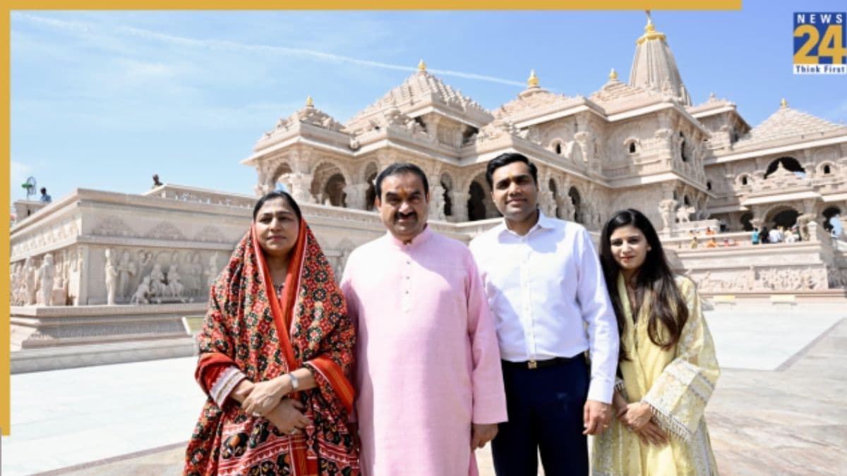 अयोध्या में गौतम अदाणी ने किया रामलल्ला का दर्शन, दोहराया धर्म और सेवा का संदेश