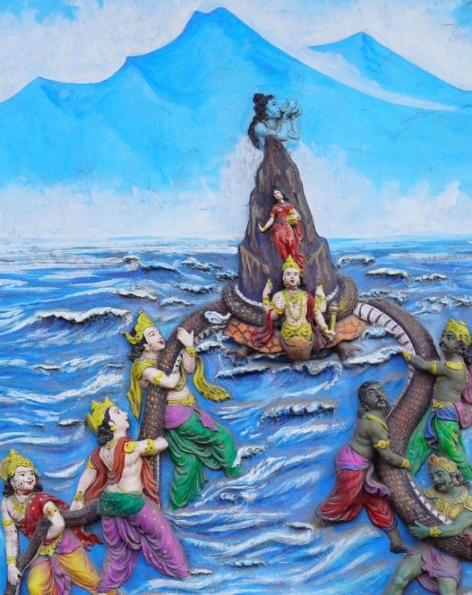 समुद्र मंथन के समय लिया था अवतार