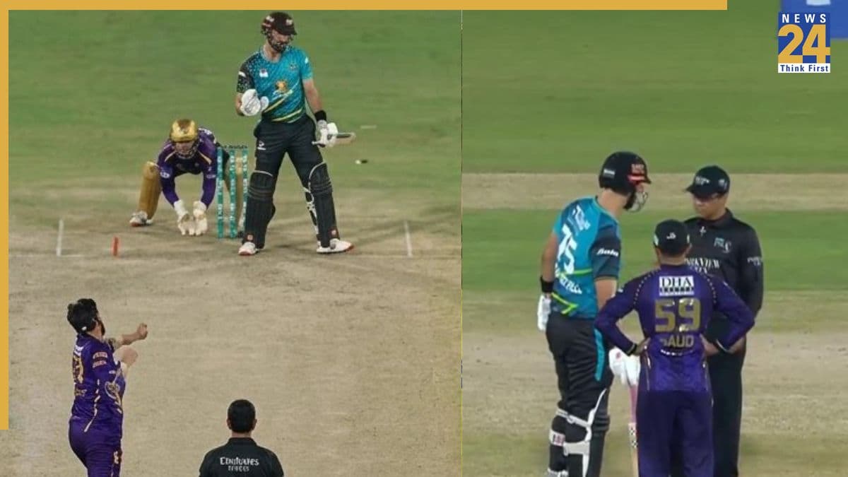 PSL में हाई-वोल्टेज ड्रामा! उस्मान तारिक की बॉलिंग खेलने से डेरिल मिचेल का इनकार, VIDEO वायरल