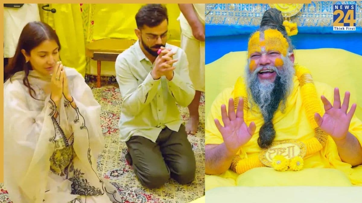 IPL 2026 के बीच प्रेमानंद महाराज की शरण में पहुंचे विराट-अनुष्का, वृंदावन में गुरु का लिया आशीर्वाद