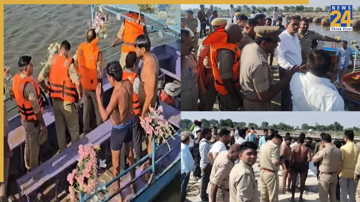 वृंदावन में बड़ा हादसा, नाव पलटने से नदी में डूबे 10 श्रद्धालु; CM योगी ने दिया तुरंत रेस्क्यू का ऑर्डर